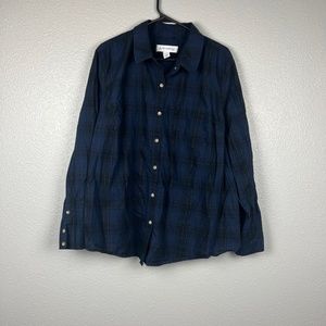 Pure Energy Plaid button down